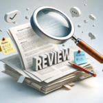 Student reviewing a research paper with notes and highlights step-by-step guide