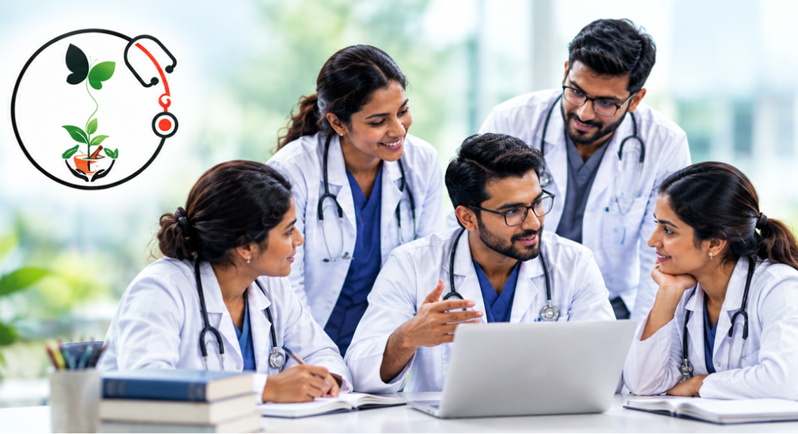 Doctors and students at a national workshop on interdisciplinary palliative care